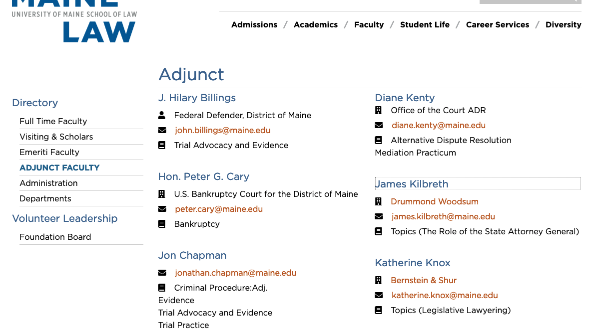 Directory Grid List Example Directory Grid List Example
